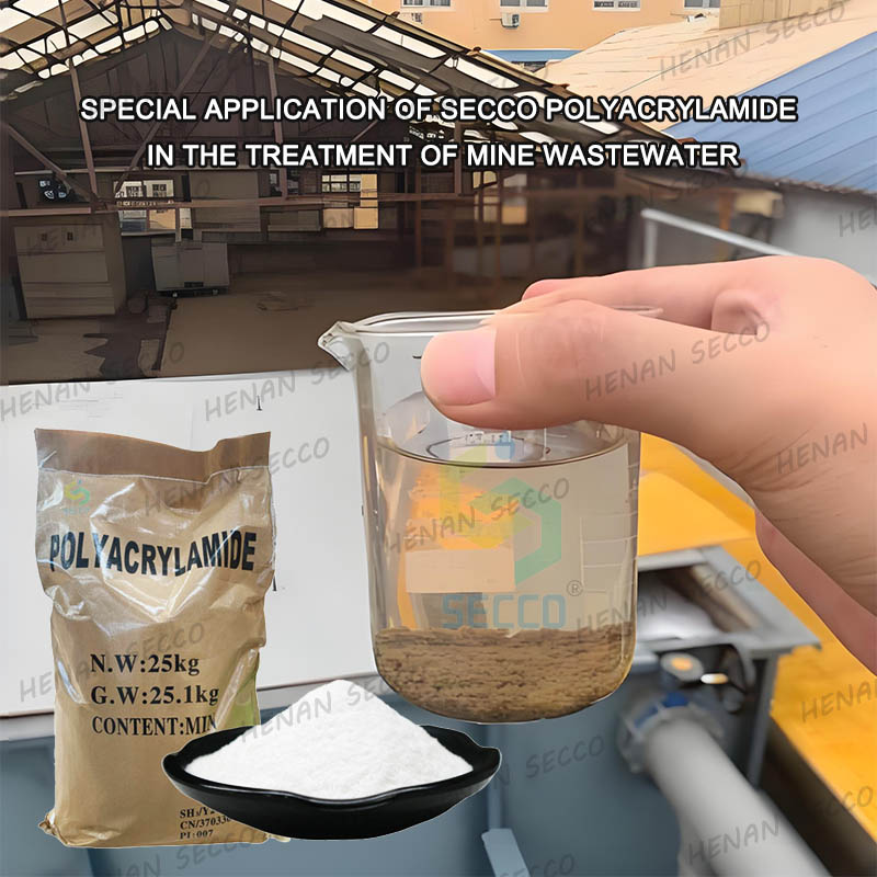 Special Application of the Secco Polyacrylamide in the Treatment of Mine Wastewater