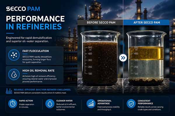 Breaking the Emulsified Oil Barrier &ndash; Key Technical Analysis of Polyacrylamide in Oily Wastewater Treatment and Oil-Water Separation